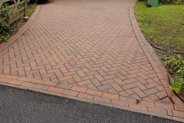 After Pressure Tech cleaned the driveway in West Kingsdown, Kent TN15