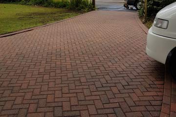 After Pressure Tech cleaned the driveway in West Kingsdown, Kent TN15