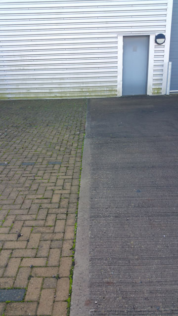Pressure Tech commercial cleaning a warehouse in Bromley